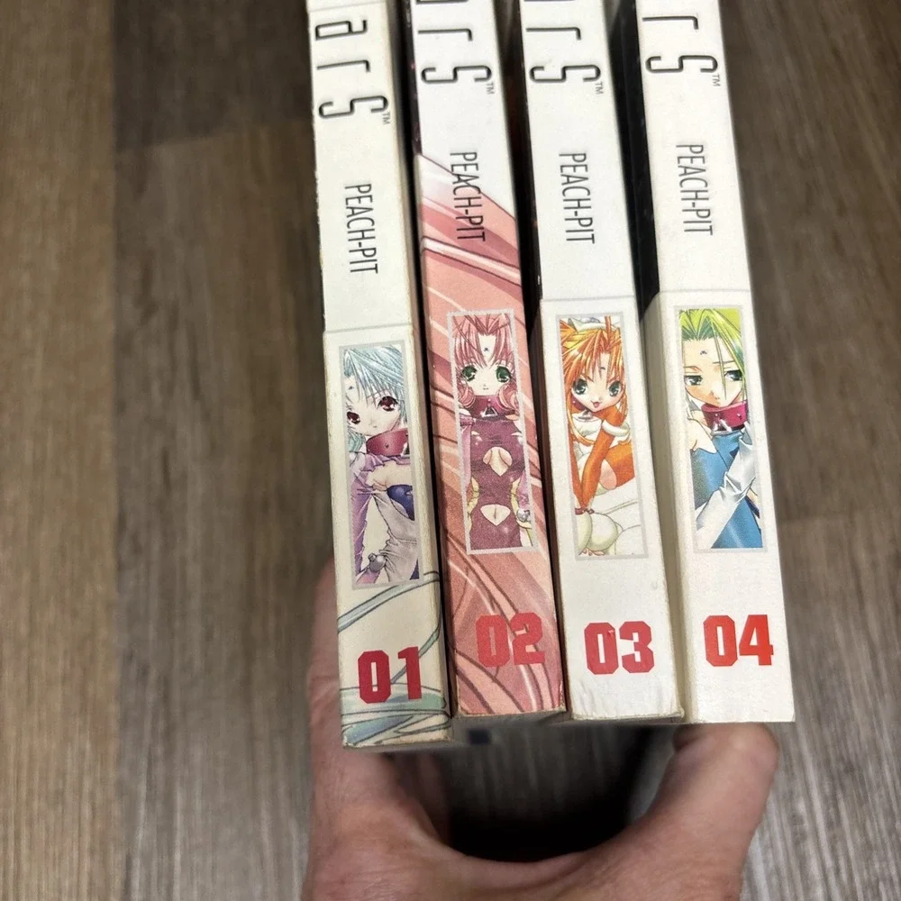 DearS Manga (Peach Pit) English Tokyo‎ Pop Vol. 1-4 Lot Anime Paperback Books